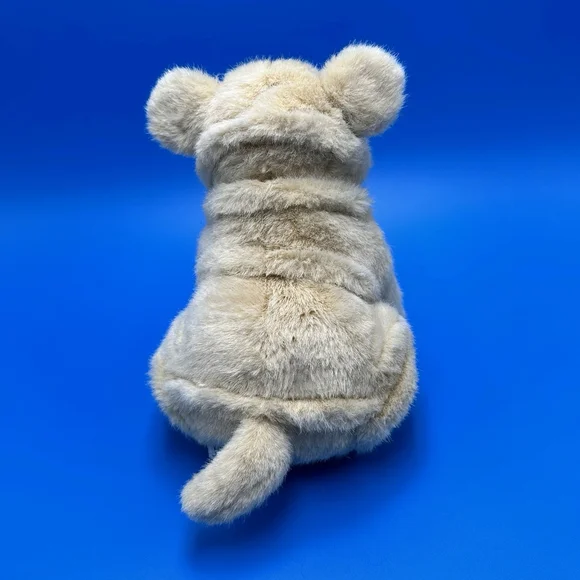 Russ Berrie Brown Pugsley Plush 9 Inch Puppy Dog 1988 Vintage Stuffed Animal - Picture 4 of 8